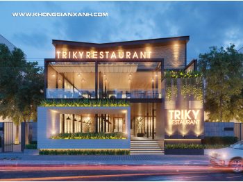 Thiết kế nhà hàng Côn Đảo – Vũng Tàu.