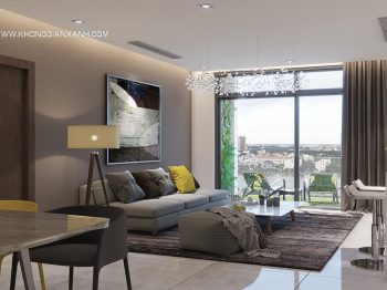 Thiết kế nội thất căn hộ Vinhomes Central Park Tân Cảng- Q. Bình Thạnh