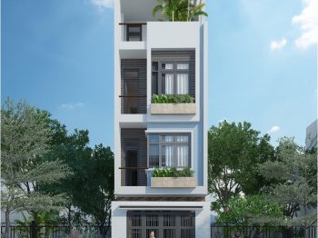 Thiết kế nhà phố 4 tầng – Tp Vũng Tàu