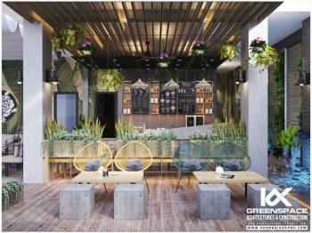 Thiết kế quán Cafe vườn Vũng Tàu