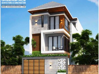 Thiết kế nhà phố 3 tầng Đà Nẵng