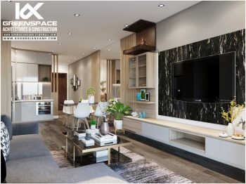 Thiết kế nội thất chung cư DIC PHOENIX 71m2