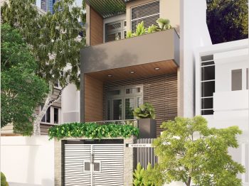 Thiết kế nhà phố 4 tầng tại Vũng Tàu