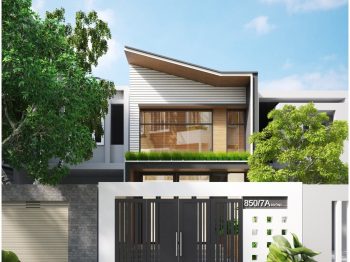 Thiết kế nhà phố 2 tầng Vũng Tàu