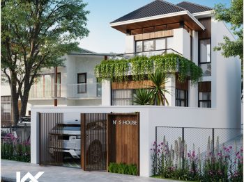 Thiết kế nhà phố ở Cẩm Thanh, Hội An