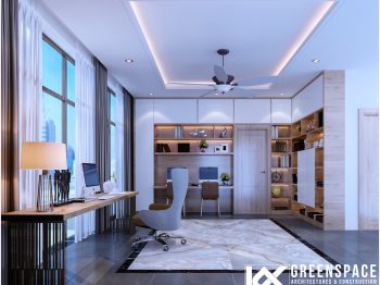 Thiết kế nội thất biệt thự trên khu đất 700m2