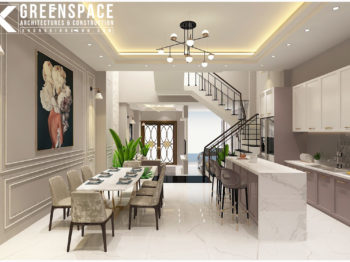 Nội thất nhà ở 4 tầng Vũng Tàu