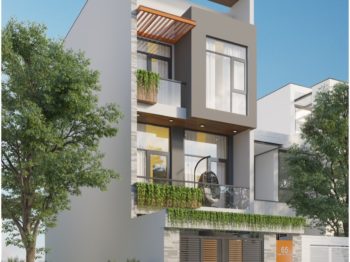 Thiết kế –  thi công nhà phố 3 tầng