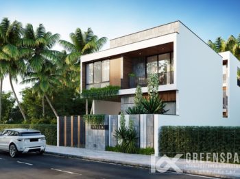 Thiết kế biệt thự 2 tầng hiện đại