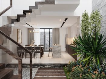 Nội thất nhà phố theo phong cách hiện đại