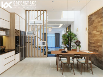 Thiết kế nội thất nhà phố 4 tầng