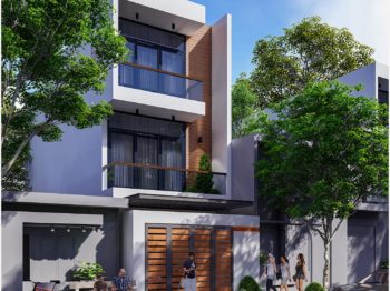 Thiết kế nhà phố 100m2 Vũng Tàu