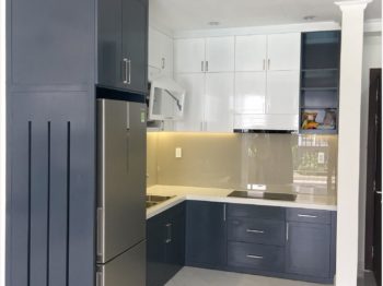 Thiết kế và thi công bếp hiện đại cho chung cư