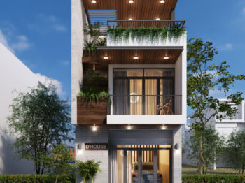 Thiết kế nhà phố mặt tiền 5m – Vũng Tàu