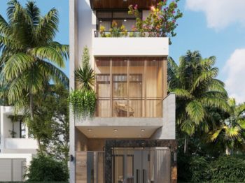 Thiết kế nhà phố hướng Tây