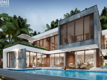 THIẾT KẾ BIỆT THỰ 2 TẦNG CÓ BỂ BƠI THU HÚT MỌI ÁNH NHÌN