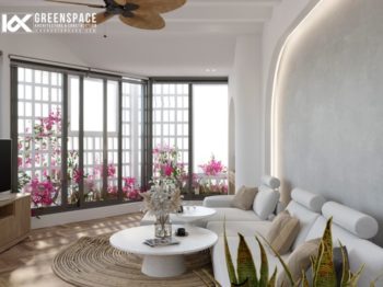 MÊ ĐẮM KHÔNG GIAN NỘI THẤT NHÀ PHỐ TRÀN NGẬP ÁNH SÁNG VÀ KHÍ TRỜI