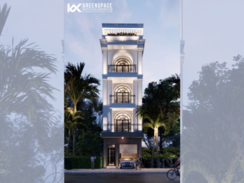 THIẾT KẾ NHÀ PHỐ VŨNG TÀU PHONG CÁCH TÂN CỔ ĐIỂN