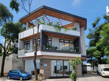 THI CÔNG HOÀN THIỆN D’VILLA – THIẾT KẾ BIỆT THỰ 2 MẶT TIỀN