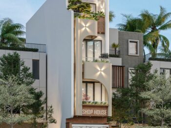 G’HOUSE – THIẾT KẾ NHÀ Ở KẾT HỢP KINH DOANH HỒ CHÍ MINH ĐẸP VÀ SANG TRỌNG