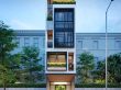 thiết kế nhà ở kết hợp văn phòng 5 tầng