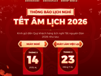 thông báo lịch nghỉ tết âm lịch 2026